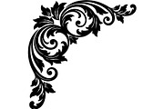 Vintage Floral Corner, an Object Graphic by Designer_Momina (Thumbnail 2 of 29)
