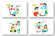 10 Digital Grief Support, a Person Illustration by denayunebgt (Thumbnail 2 of 4)