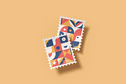 Postage Stamp Mockup, a Product Mockup by FathirMarz (Thumbnail 6 of 10)