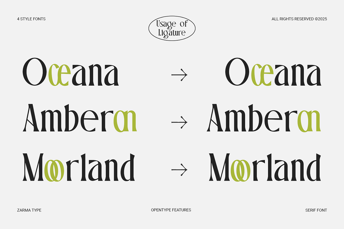 Buccario - Elegant Serif Font, a Serif Font by Zarma Type (Photo 8 of 10)