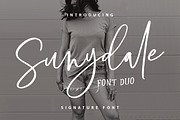 Sunydale Script!, a Script Font by sizimon (Thumbnail 1 of 10)