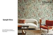 Boho Wallpaper Mockup PNG & PSD, a Household Mockup by mock-ups (Thumbnail 7 of 7)