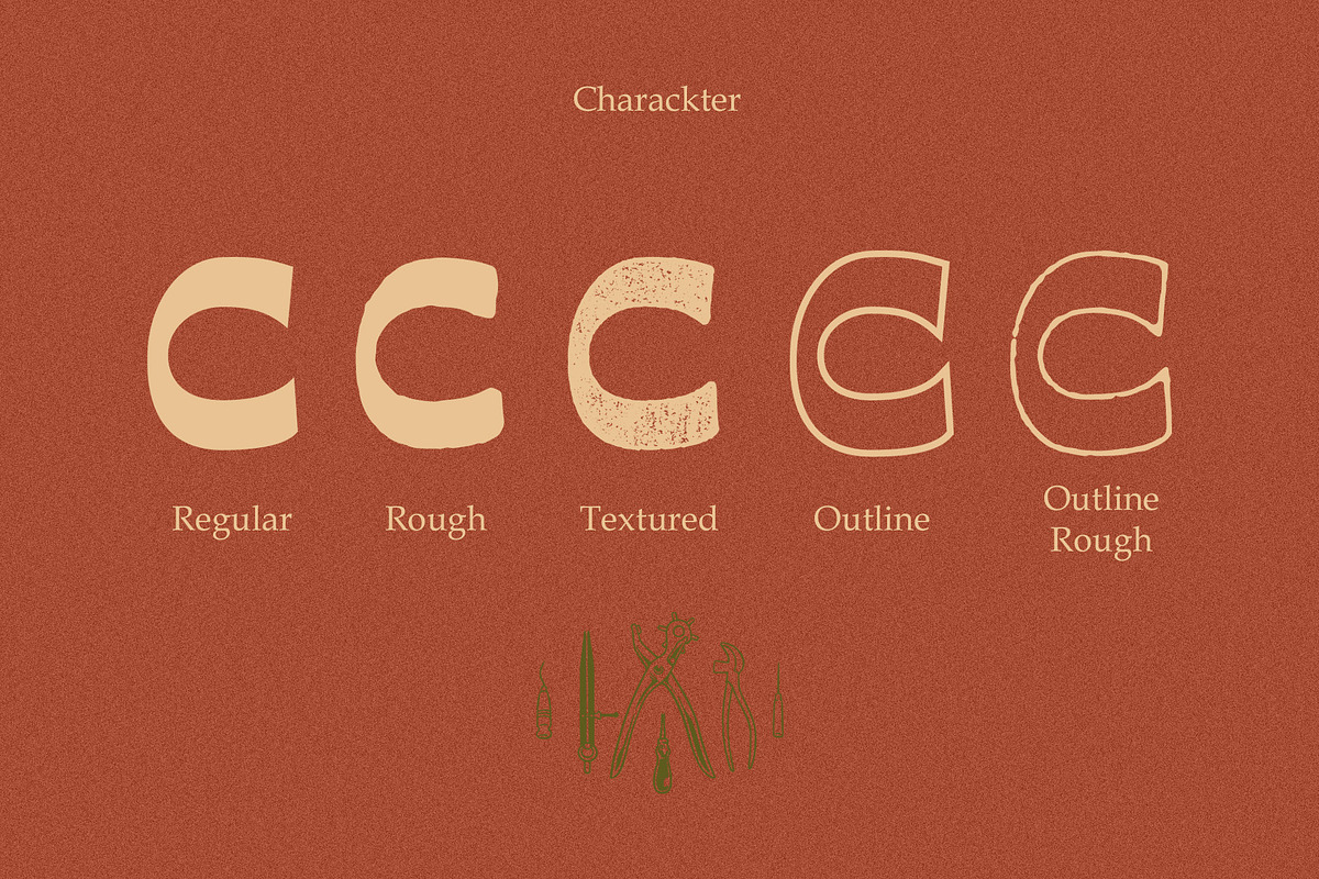 Carmesi Corte-Retro Heritage Family, a Serif Font by Inviline.co (Photo 5 of 14)