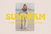 Sunroam Bold Retro Symbols Font Duo, a Font by Laras Wonderland (Thumbnail 12 of 12)