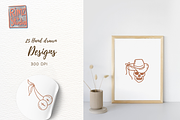 Hand-Drawn Western Gothic Line Art, an Object Illustration by RimzStudio (Thumbnail 3 of 5)
