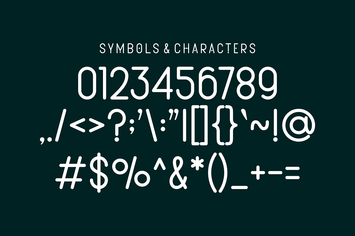Gramon - Rounded Font, a Sans Serif Font by lelevien (Photo 3 of 4)