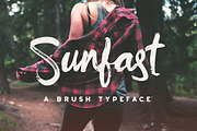 Sunfast, a Script Font by Greg Nicholls (Thumbnail 1 of 4)