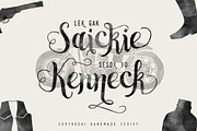 Sortdecai Handmade Script and Bonus, a Script Font by Swistblnk Std. (Thumbnail 2 of 6)