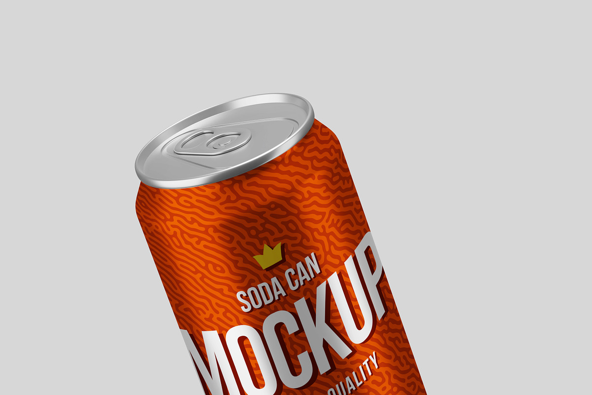 Realistic Soda Can Mock-up, a Print Template by Propex (Photo 4 of 19)