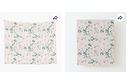 Watercolor Flowers Seamless Pattern, a Pattern Graphic by Dz Akali (Thumbnail 5 of 10)