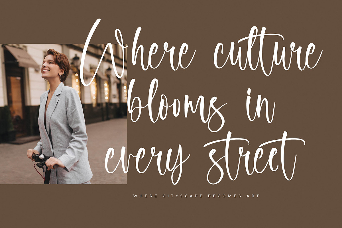 Satherly Modern Handwritten Font, a Script Font by Letterena Studios Script (Photo 5 of 15)