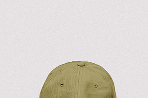 MF Embossed Cap Logo Mockup