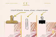 US Paper Collateral Mockup, a Marketing Template by CC CREATIVE CO (Thumbnail 4 of 8)