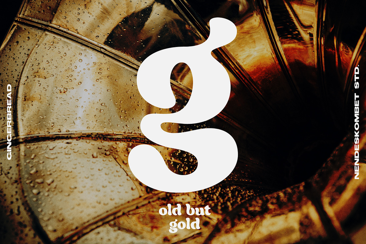 GingerBread - A Display Typeface, a Sans Serif Font by NendesKombet Studio (Photo 6 of 12)