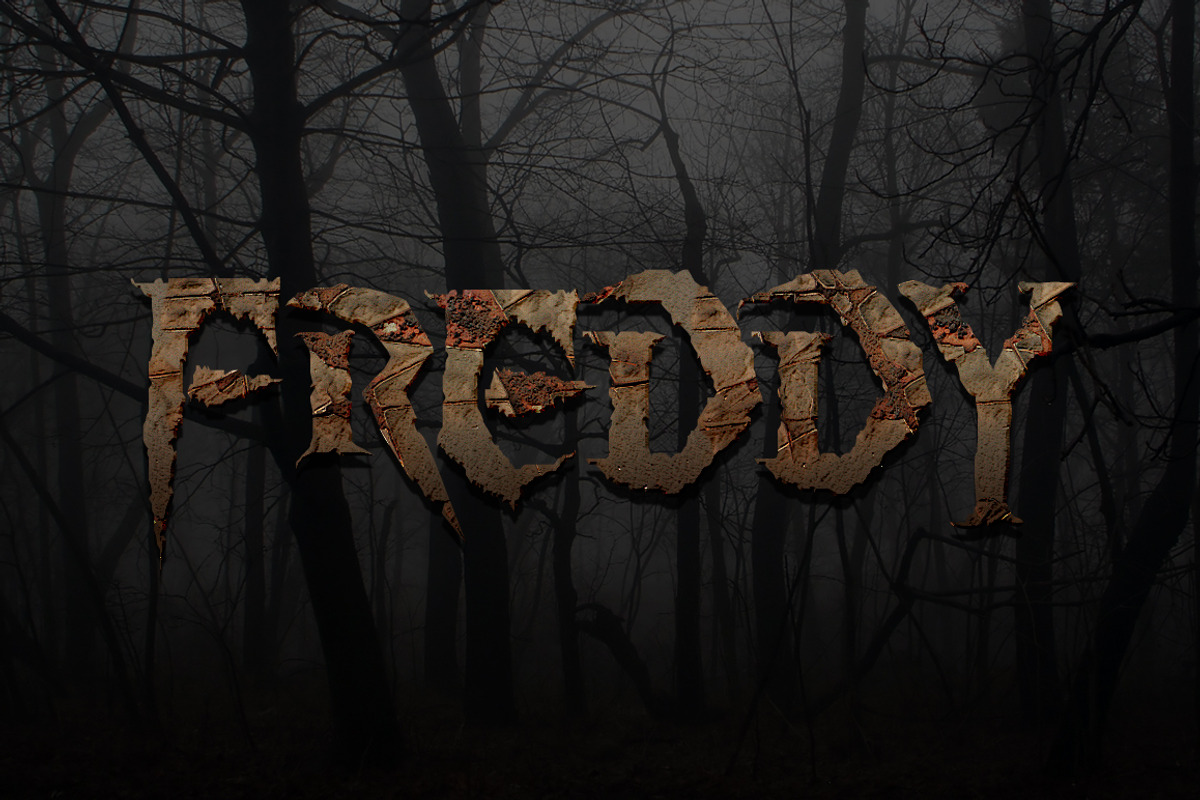 Horror Text Styles for Photoshop, a Layer Style Add-On by Creativenauts (Photo 5 of 6)