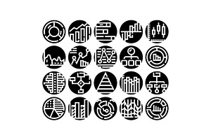 Analyzing data with various charts,, an Object Graphic by pikepicture