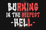 Zloomad Dripping Display Font, a Handwritten Font by Maulana Creative (Thumbnail 2 of 7)