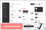 Project Management Admin Dashboard, an UI Kit Template by Annora Studio (Thumbnail 1 of 6)