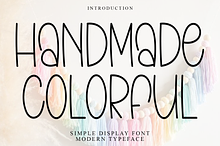 Handmade Colorful