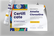 Arthena Landscape Certificate, a Stationery Template by Annora Studio (Thumbnail 6 of 6)