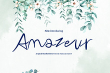 Amazeur - Quick Handwritten Font