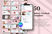 Bakery Facebook Canva Post Templates, a Social Media Template by Snapybiz (Thumbnail 5 of 9)