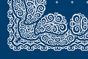 Bandanna print design set (vector), a Pattern Graphic by Bakhtiozin art graphic (Thumbnail 6 of 8)