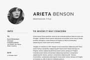 Resume Template / CV, a Resume Template by Creatune (Thumbnail 6 of 6)