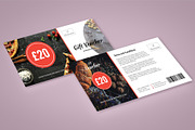 Restaurant Gift Voucher 2, a Print Template by stefandigital (Thumbnail 3 of 3)