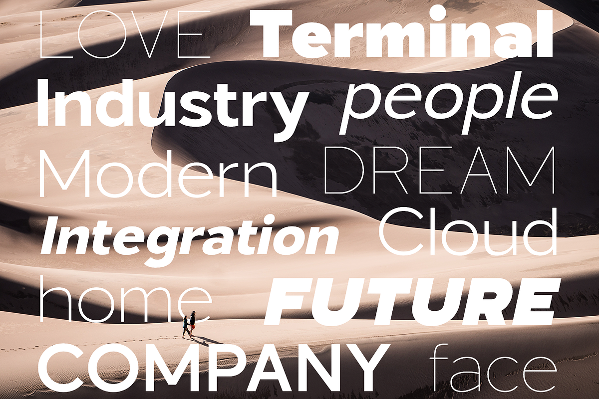 Laro Font Family, a Sans Serif Font by Larin Type Co. (Photo 10 of 12)