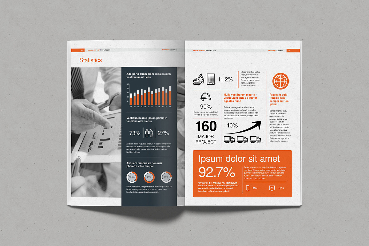 Kreatype Annual Report, a Brochure Template by Kreatype Studio (Photo 15 of 18)