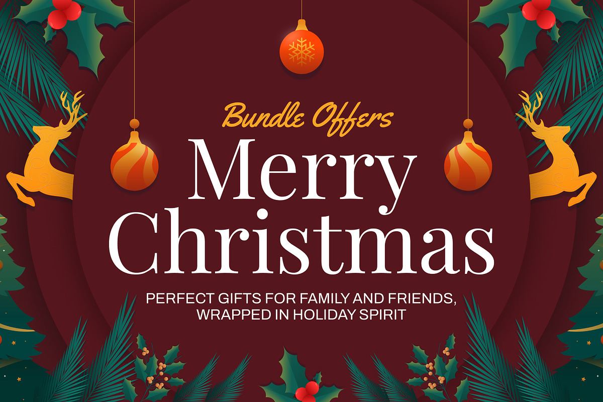 Christmas Sale Promo After Effect, a Social Media Template by Loin Studio (Photo 2 of 3)