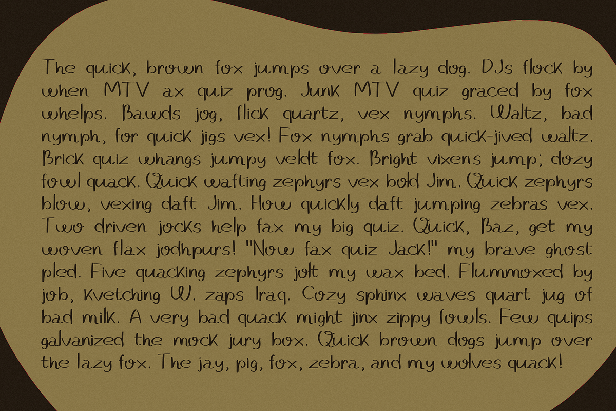 MARKEY | Handwritten Marker Font, a Handwritten Font by Ashiya Pixel (Photo 2 of 6)