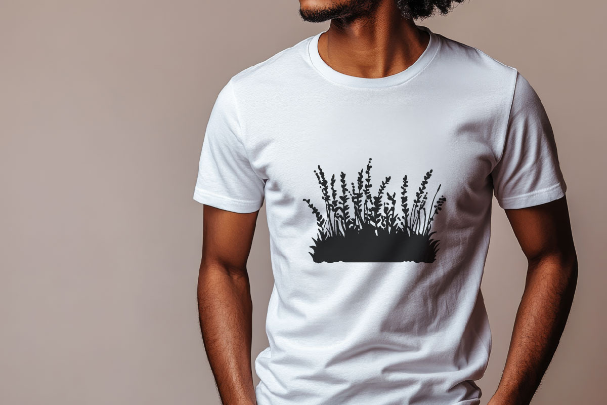Black Detailed Grass Silhouette, an Object Graphic by DesignBTF (Photo 5 of 5)