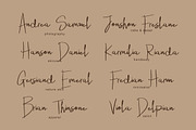Yourvika Signature, a Handwritten Font by Eltypesstudio (Thumbnail 7 of 11)