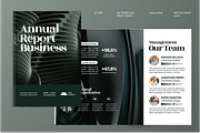 Annual Report Business, a Magazine Template by MMPixelCraft (Thumbnail 1 of 4)