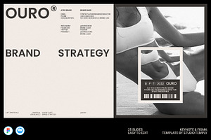 OURO | Brand Strategy Keynote Figma