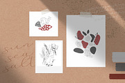 Abstract art Underwater Corals, a Texture Illustration by Anna Sokol (Thumbnail 5 of 14)