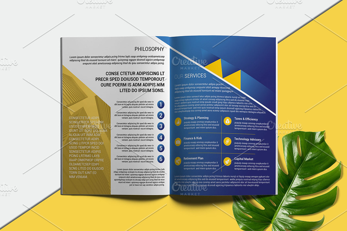 Company Profile Brochure - V06, a Brochure Template by Template Shop (Photo 5 of 9)