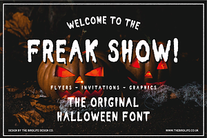 HALLOWEEN - FREAK SHOW
