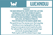 Retro Modernism font, a Sans Serif Font by weknow (Thumbnail 6 of 8)
