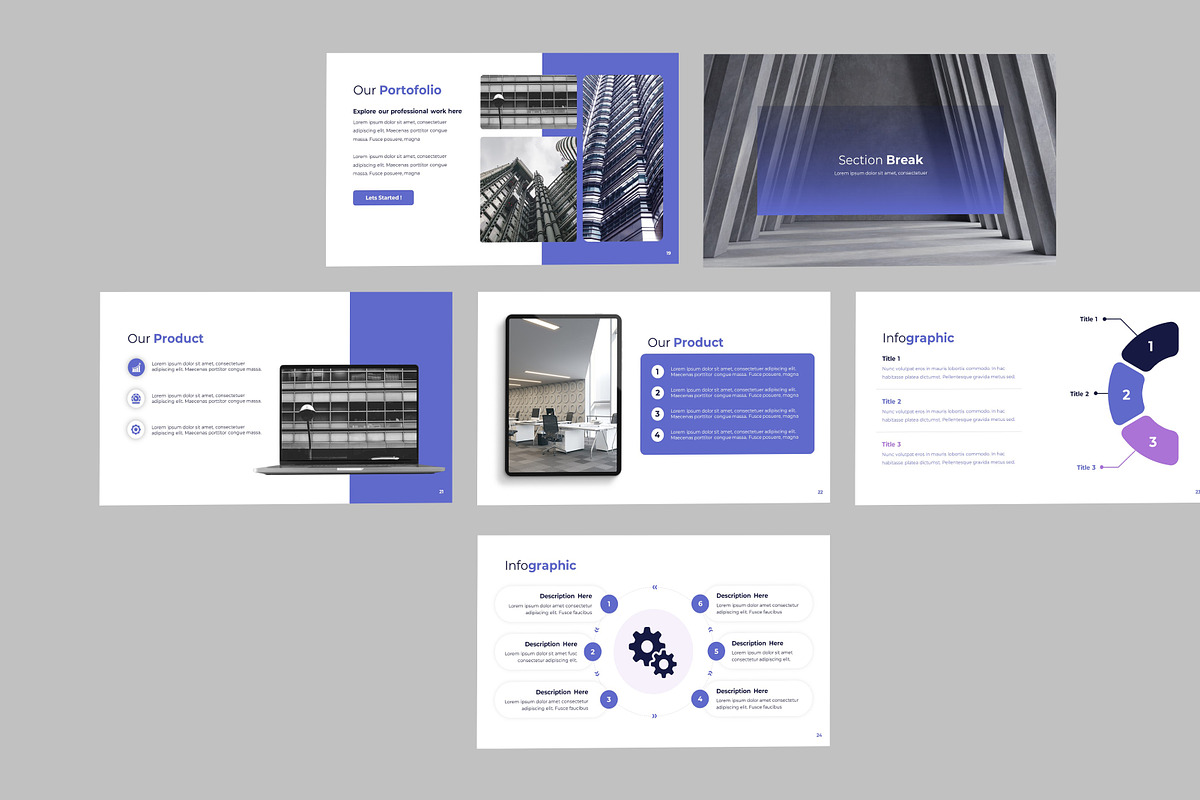 Business Consultant - PPT Template, a Presentation Template by Recreative (Photo 5 of 6)