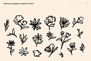 Organic Floral Clipart Bundle, a Decorative Illustration by ClayStudio (Thumbnail 6 of 10)