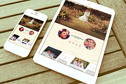 Onepage Wedding Wordpress Theme, a WordPress Template by Cmsideas (Thumbnail 1 of 5)