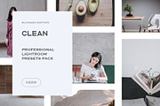 Clean Lightroom Presets Mobile, a Preset Add-On by VEER (Thumbnail 1 of 11)