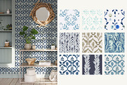 Hand Painted Modern Posters Patterns, a Wallpaper Graphic by TanyaSchuka (Thumbnail 11 of 24)