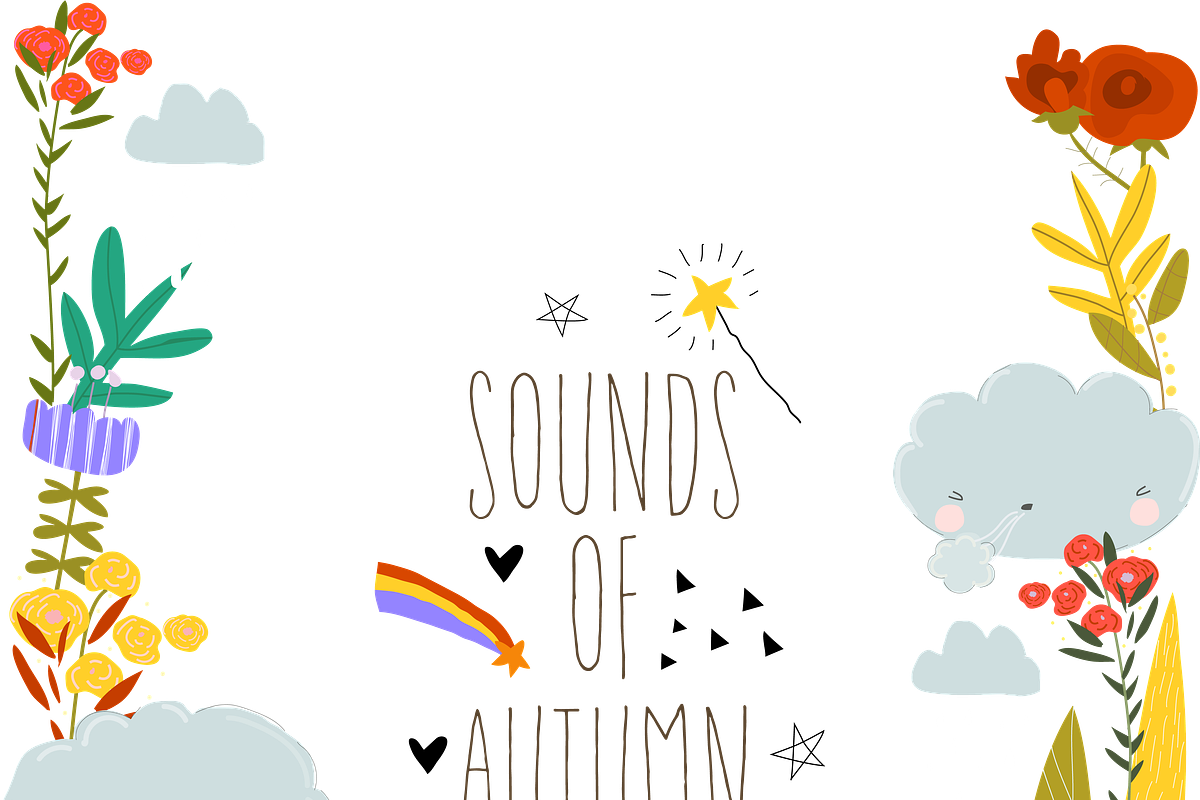 Girl Listening Music Under Umbrella, a Person Illustration by Maria Starus (Photo 2 of 3)