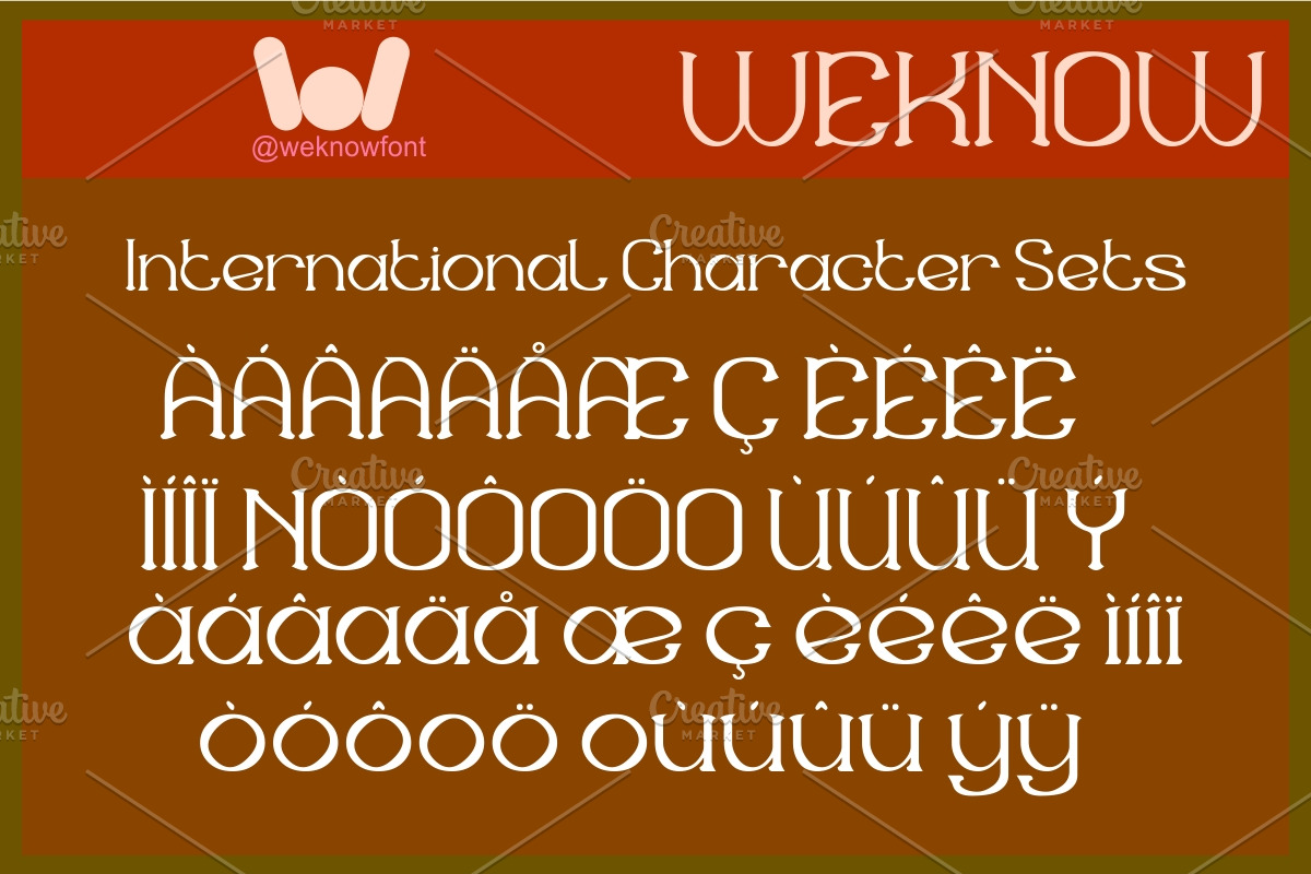 Sweet Emotion Font, a Serif Font by weknow (Photo 8 of 8)