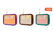 3d Different Analog Device Set, an Object Graphic by 35lab (Thumbnail 2 of 4)