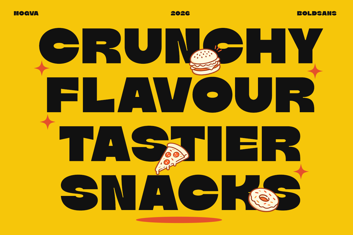 Food Branding Font - Mogva, a Sans Serif Font by Font Liner (Photo 8 of 11)